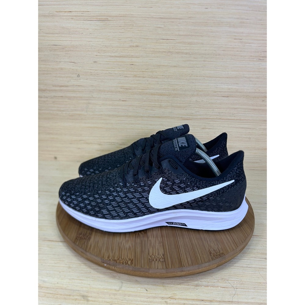 Nike Air Zoom Pegasus 35 Mens Black White Running Shoes 942851-001 Size 9.5